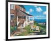 Ocean Ave-Gretchen Huber Warren-Framed Giclee Print