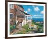 Ocean Ave-Gretchen Huber Warren-Framed Giclee Print