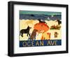 Ocean Ave-Stephen Huneck-Framed Premium Giclee Print