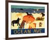 Ocean Ave-Stephen Huneck-Framed Giclee Print