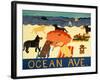 Ocean Ave-Stephen Huneck-Framed Giclee Print