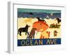 Ocean Ave-Stephen Huneck-Framed Giclee Print