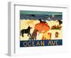 Ocean Ave-Stephen Huneck-Framed Giclee Print