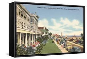 Ocean Avenue, Daytona Beach, Florida-null-Framed Stretched Canvas