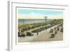 Ocean Avenue, Hampton Beach, New Hampshire-null-Framed Art Print