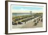 Ocean Avenue, Hampton Beach, New Hampshire-null-Framed Art Print