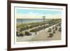 Ocean Avenue, Hampton Beach, New Hampshire-null-Framed Premium Giclee Print