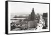 Ocean Avenue, Long Beach, 1940-null-Framed Stretched Canvas