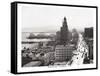 Ocean Avenue, Long Beach, 1940-null-Framed Stretched Canvas