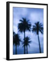 Ocean Avenue, Santa Monica, Los Angeles, California, USA-Walter Bibikow-Framed Photographic Print