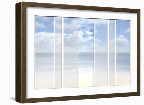 Ocean Background-shmeljov-Framed Art Print