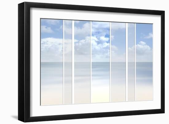 Ocean Background-shmeljov-Framed Art Print