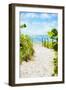 Ocean Beach - In the Style of Oil Painting-Philippe Hugonnard-Framed Giclee Print