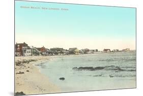 Ocean Beach, New London, Connecticut-null-Mounted Art Print
