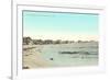 Ocean Beach, New London, Connecticut-null-Framed Premium Giclee Print