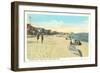 Ocean Beach, New London, Connecticut-null-Framed Art Print