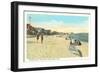 Ocean Beach, New London, Connecticut-null-Framed Art Print