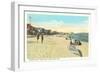 Ocean Beach, New London, Connecticut-null-Framed Art Print