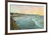 Ocean Beach, Pavilion, San Francisco, California-null-Framed Art Print