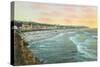 Ocean Beach, Pavilion, San Francisco, California-null-Stretched Canvas