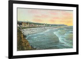 Ocean Beach, Pavilion, San Francisco, California-null-Framed Premium Giclee Print