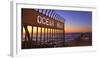Ocean Beach Pier at Twilight, San Diego, Southern California, USA-Stuart Westmorland-Framed Photographic Print