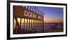 Ocean Beach Pier at Twilight, San Diego, Southern California, USA-Stuart Westmorland-Framed Photographic Print