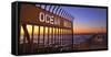 Ocean Beach Pier at Twilight, San Diego, Southern California, USA-Stuart Westmorland-Framed Stretched Canvas