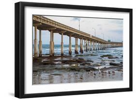 Ocean Beach Pier I-Lee Peterson-Framed Photo