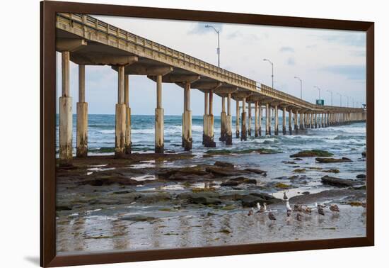 Ocean Beach Pier I-Lee Peterson-Framed Photo