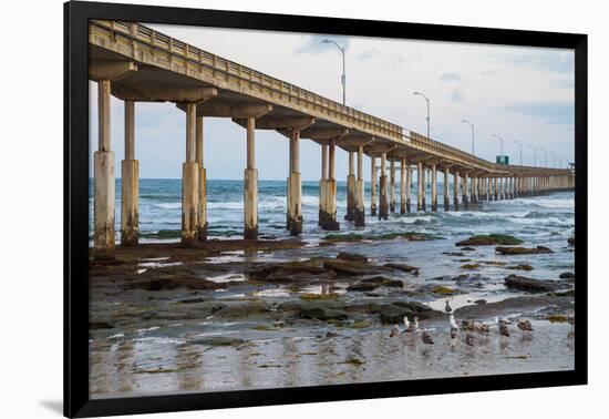 Ocean Beach Pier I-Lee Peterson-Framed Photo