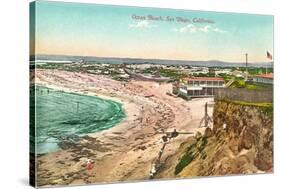 Ocean Beach, San Diego, California-null-Stretched Canvas