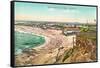 Ocean Beach, San Diego, California-null-Framed Stretched Canvas