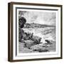 Ocean Beach, Sydney, New South Wales, Australia, 1886-Frederic B Schell-Framed Giclee Print