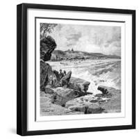 Ocean Beach, Sydney, New South Wales, Australia, 1886-Frederic B Schell-Framed Giclee Print