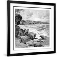 Ocean Beach, Sydney, New South Wales, Australia, 1886-Frederic B Schell-Framed Giclee Print