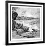 Ocean Beach, Sydney, New South Wales, Australia, 1886-Frederic B Schell-Framed Giclee Print