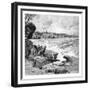 Ocean Beach, Sydney, New South Wales, Australia, 1886-Frederic B Schell-Framed Giclee Print