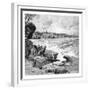 Ocean Beach, Sydney, New South Wales, Australia, 1886-Frederic B Schell-Framed Giclee Print