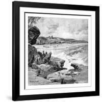 Ocean Beach, Sydney, New South Wales, Australia, 1886-Frederic B Schell-Framed Giclee Print