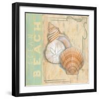 Ocean Beach-Pamela Desgrosellier-Framed Art Print