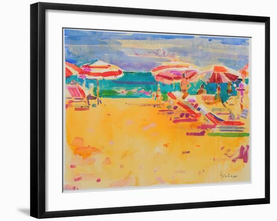 Ocean Beach-Peter Graham-Framed Giclee Print