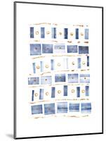 Ocean Blue III-Wild Apple Portfolio-Mounted Art Print