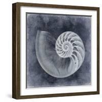 Ocean Blue IV-Caroline Kelly-Framed Art Print