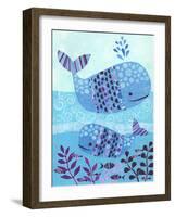 Ocean Blue-Kim Conway-Framed Art Print