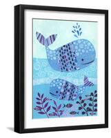 Ocean Blue-Kim Conway-Framed Art Print