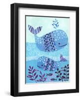 Ocean Blue-Kim Conway-Framed Art Print