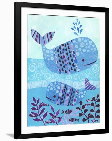 Ocean Blue-Kim Conway-Framed Art Print