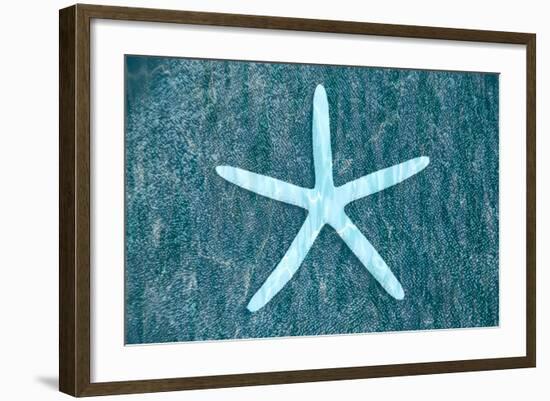 Ocean Blue-Jairo Rodriguez-Framed Art Print