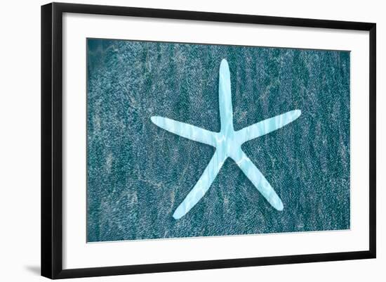 Ocean Blue-Jairo Rodriguez-Framed Art Print